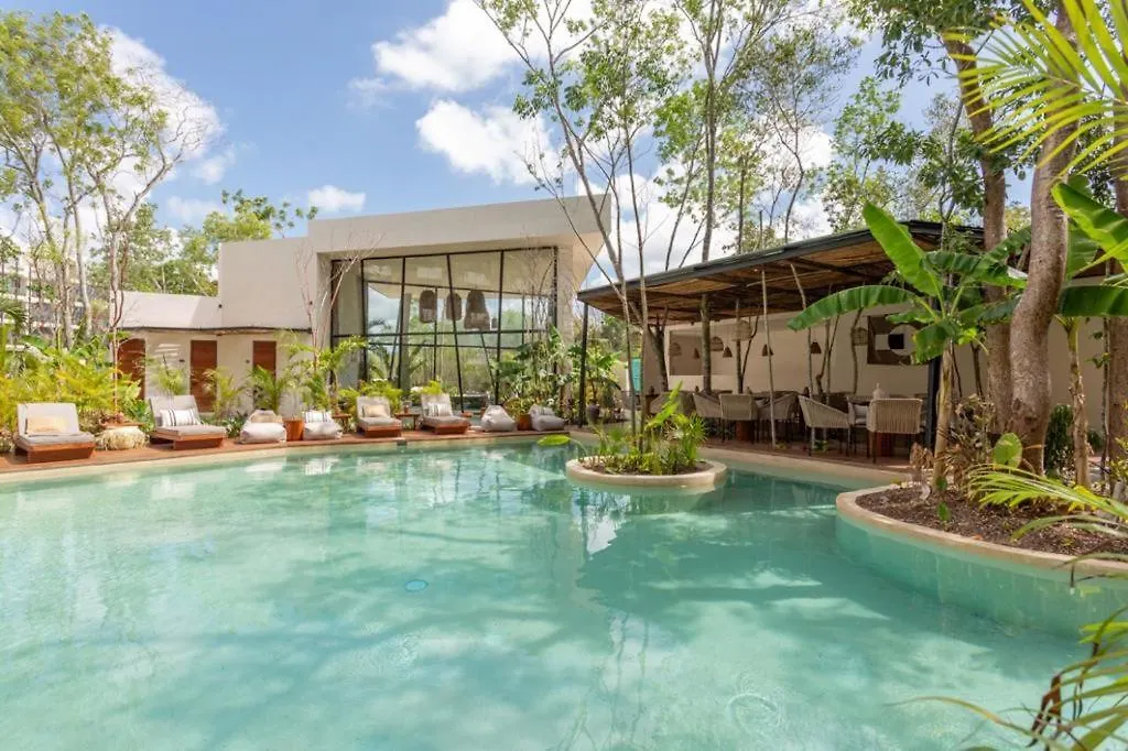Apartment Ferienwohnung Tulum Retreat With Private Patio Tub & 2 Free Bikes Mexiko